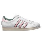 adidas superstar w schoenen roze wit